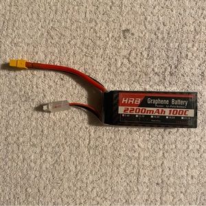 HRB Graphene Battery 2200mAh 100C 7.4V for Remote Control Toys
